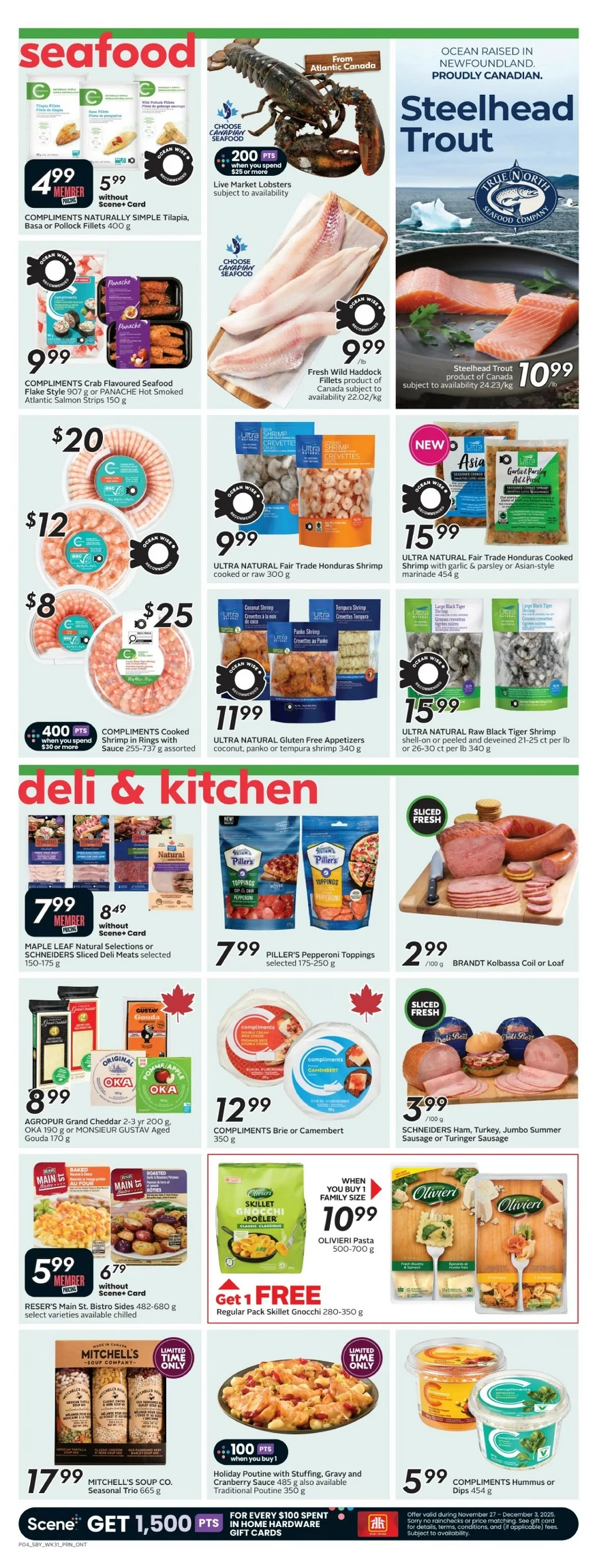 sobeys flyer ont november 27 december 3 6 32236626