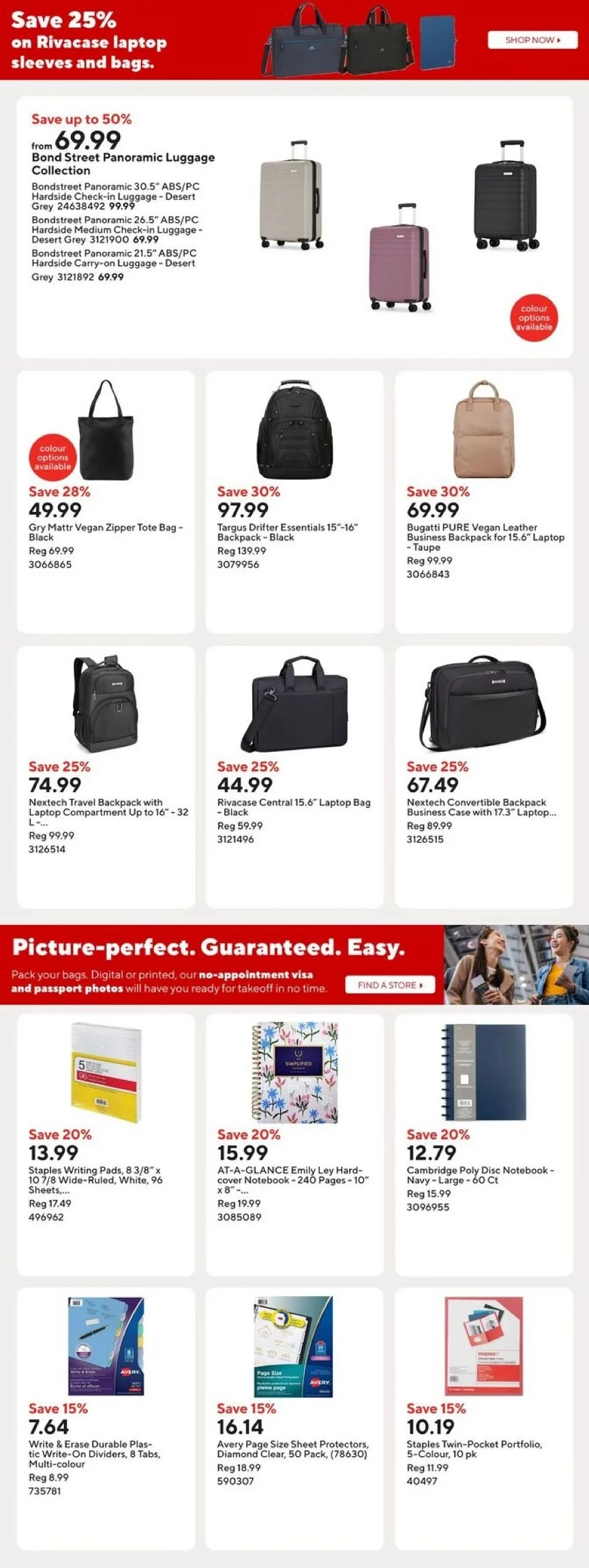 staples flyer november 21 27 11