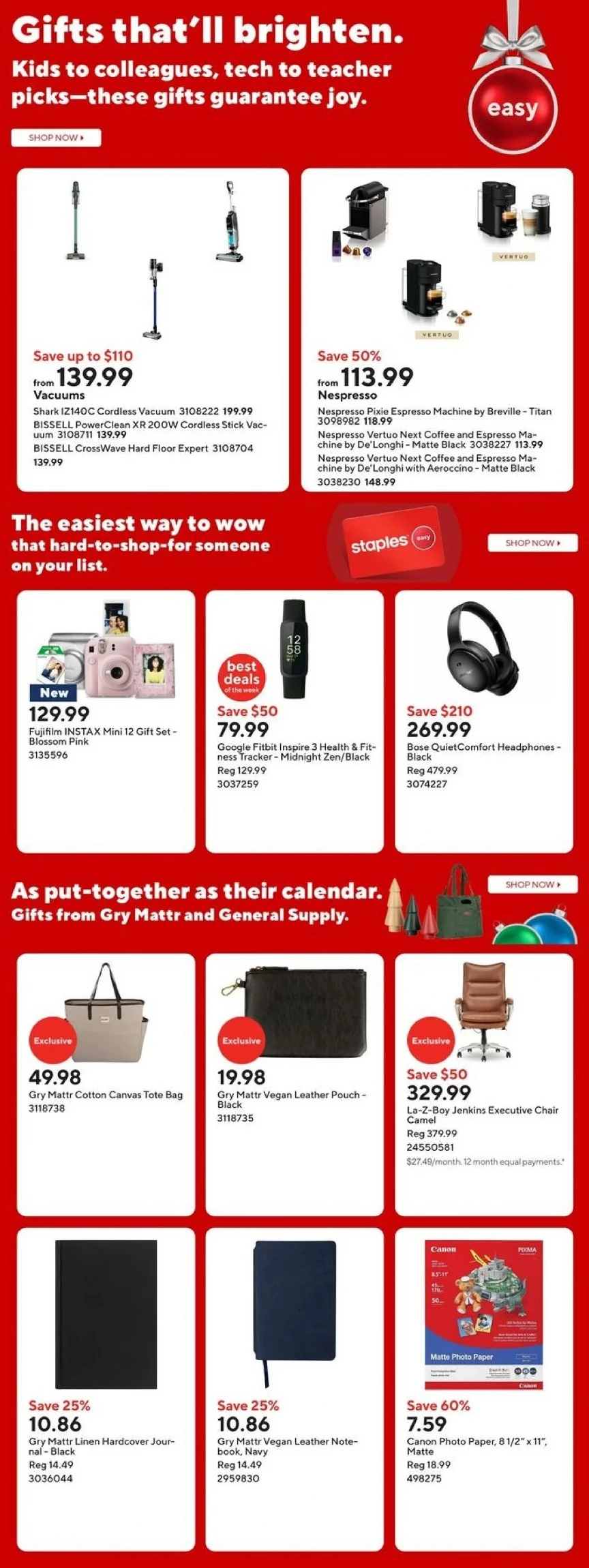 staples flyer november 21 27 4