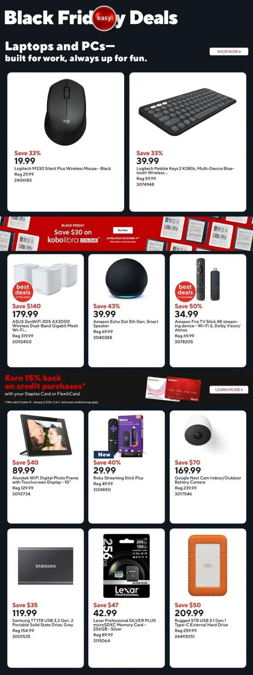 staples flyer november 21 27 8