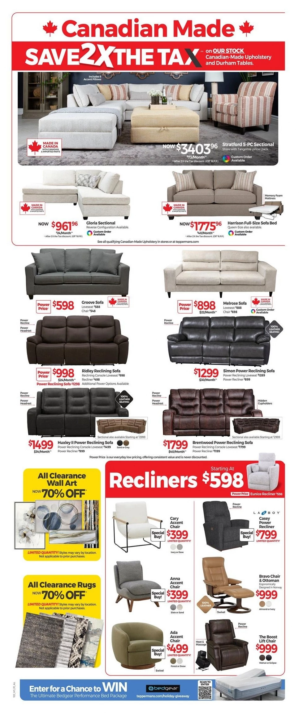 Tepperman's Black Friday Flyer 2025 2 teppermans flyer november 27 december 3 2