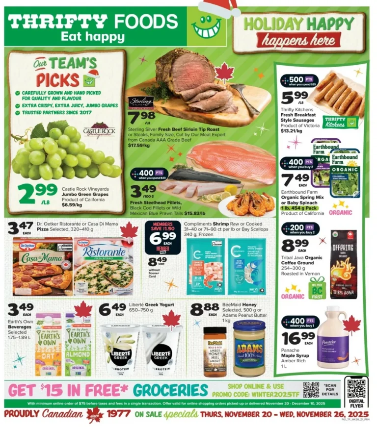 thrifty foods flyer