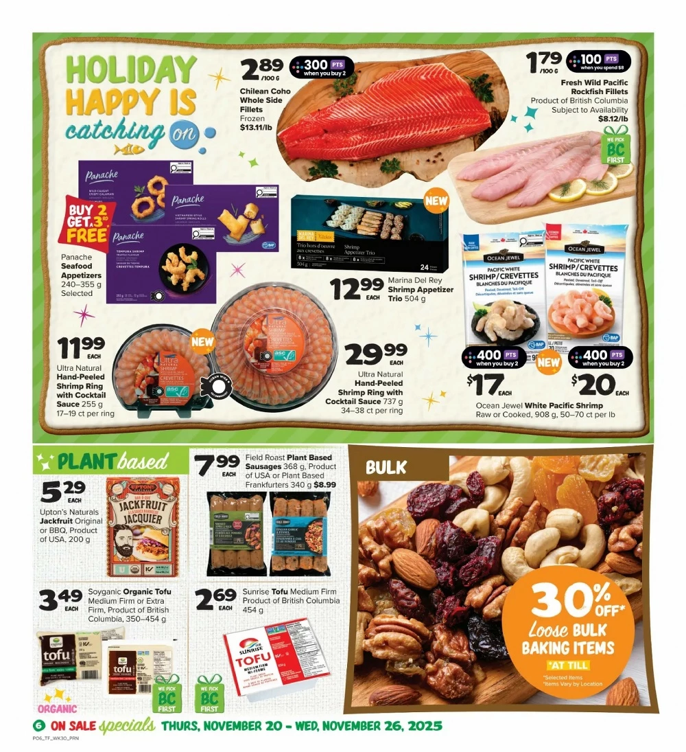 thrifty foods flyer november 20 26 7 72100595