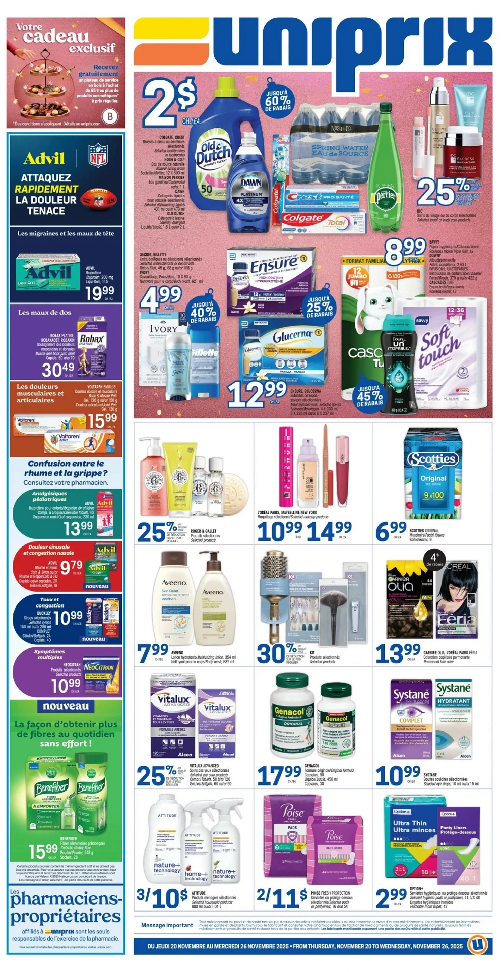 uniprix flyer, next week flyer