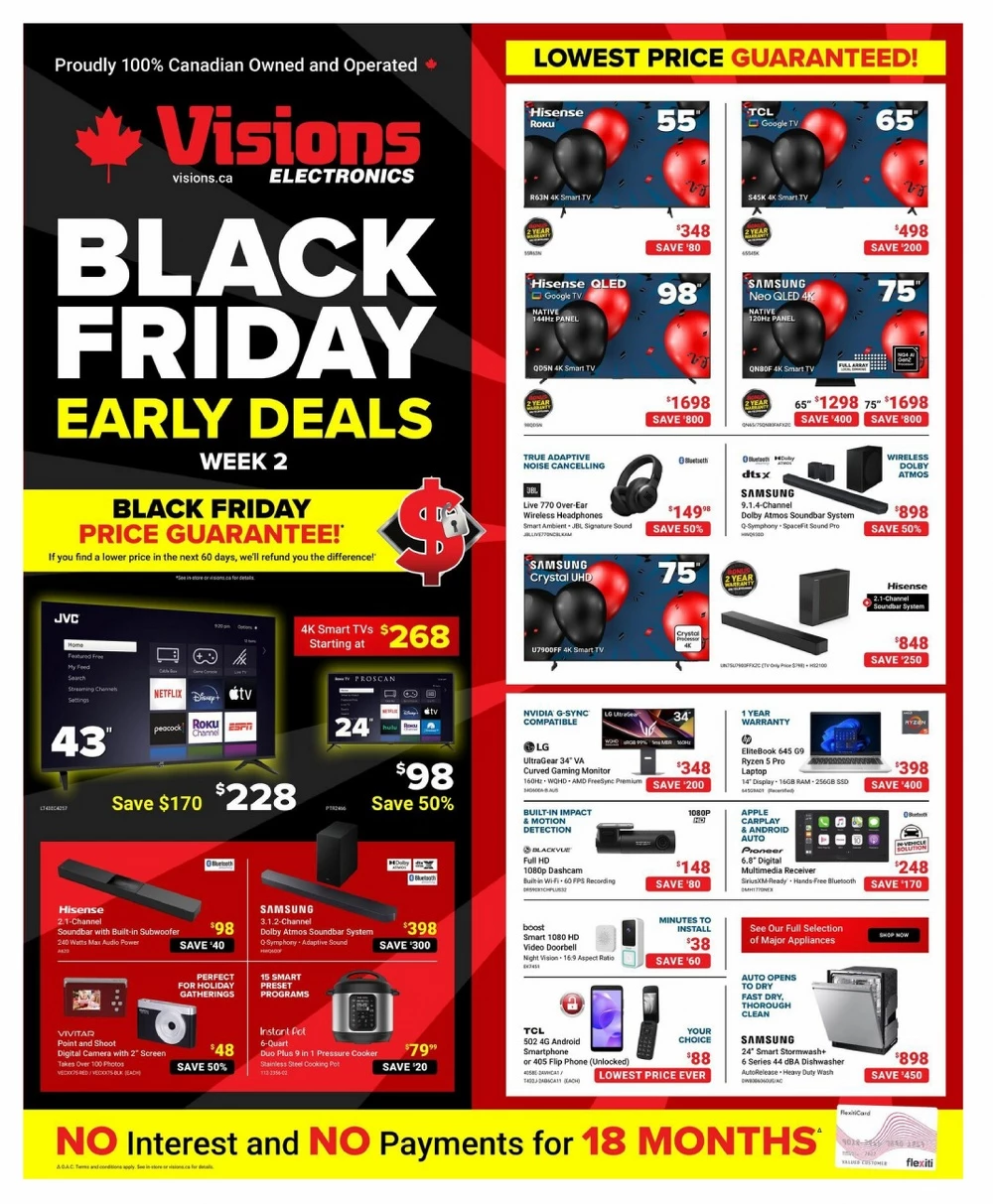 visions electronics flyer 