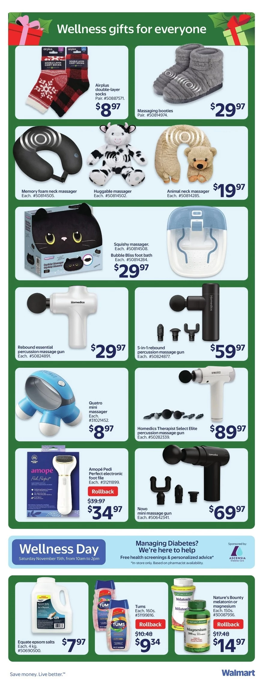 walmart flyer november 13 19 12