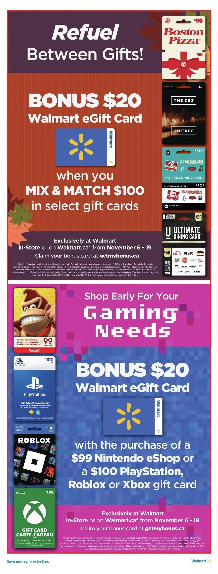 walmart flyer november 13 19 18