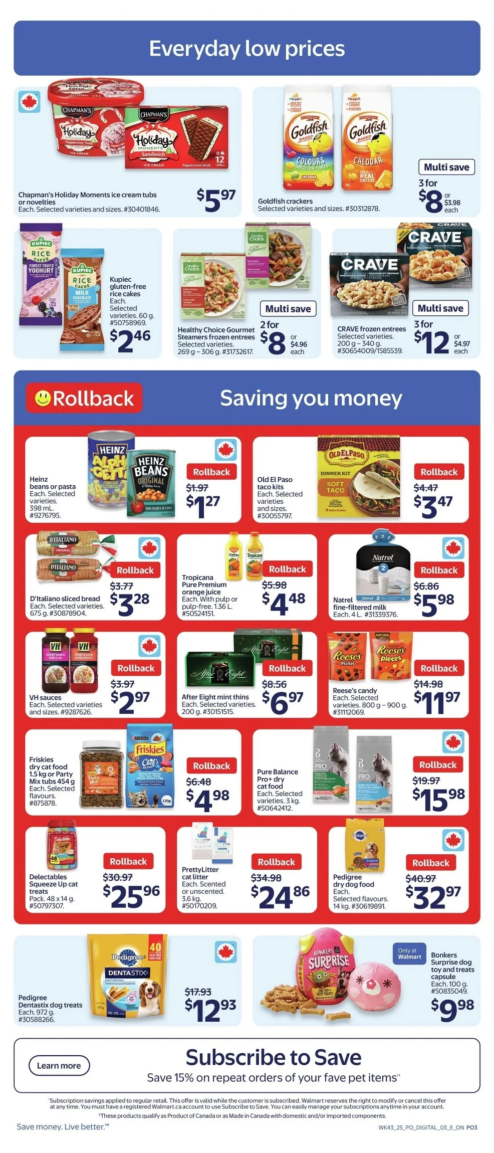 walmart flyer november 20 26 4