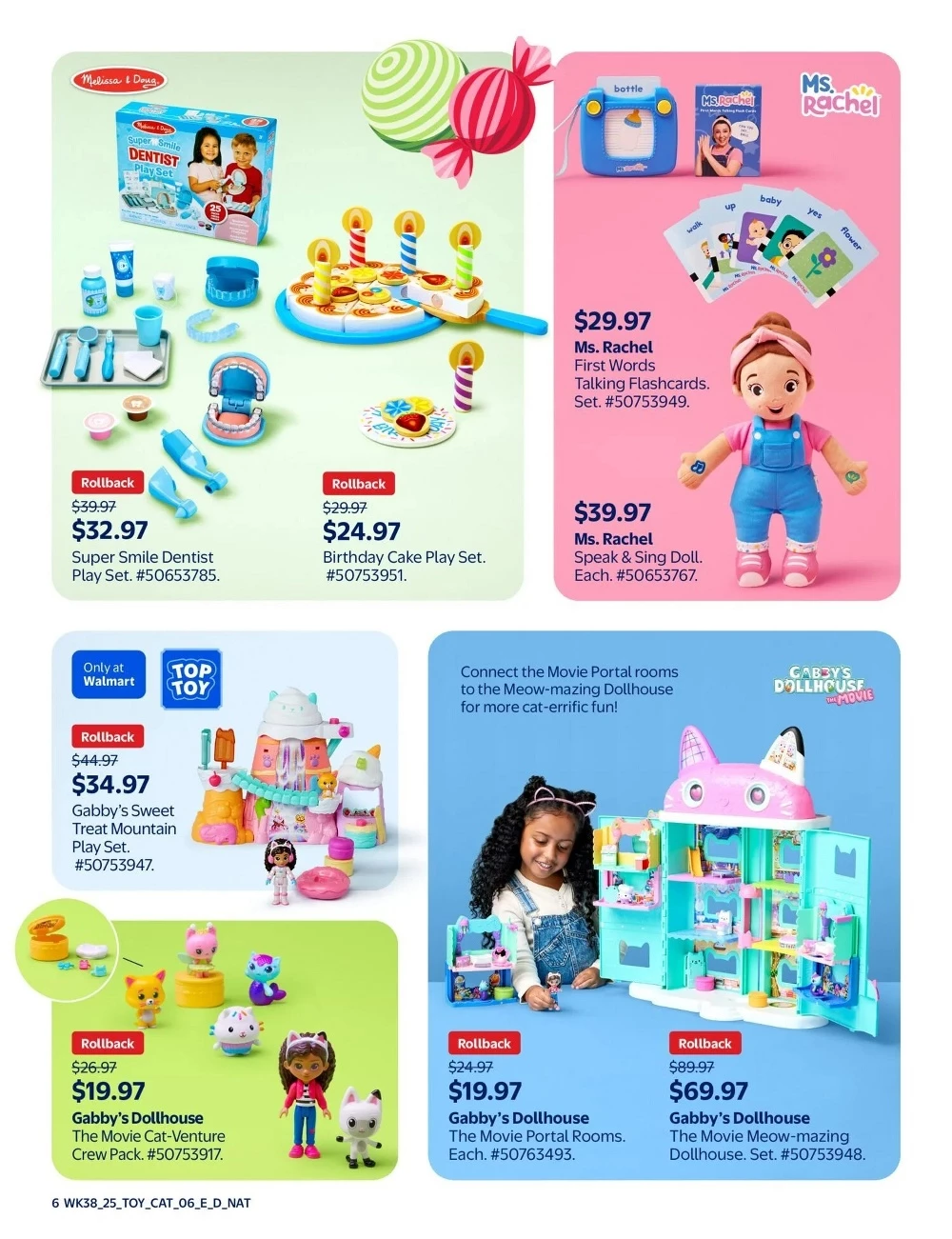walmart toy shop flyer december 4 24 10