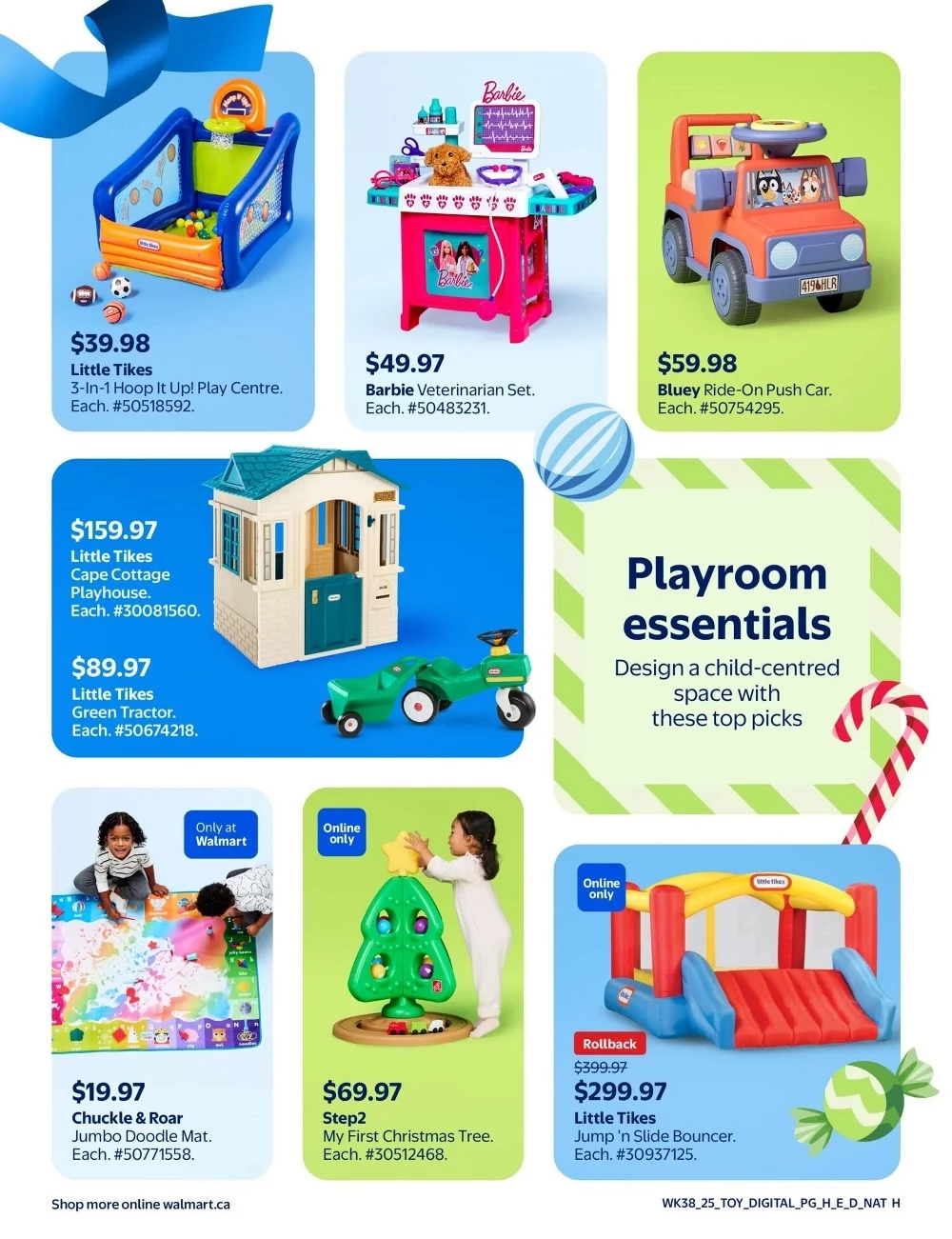walmart toy shop flyer december 4 24 17
