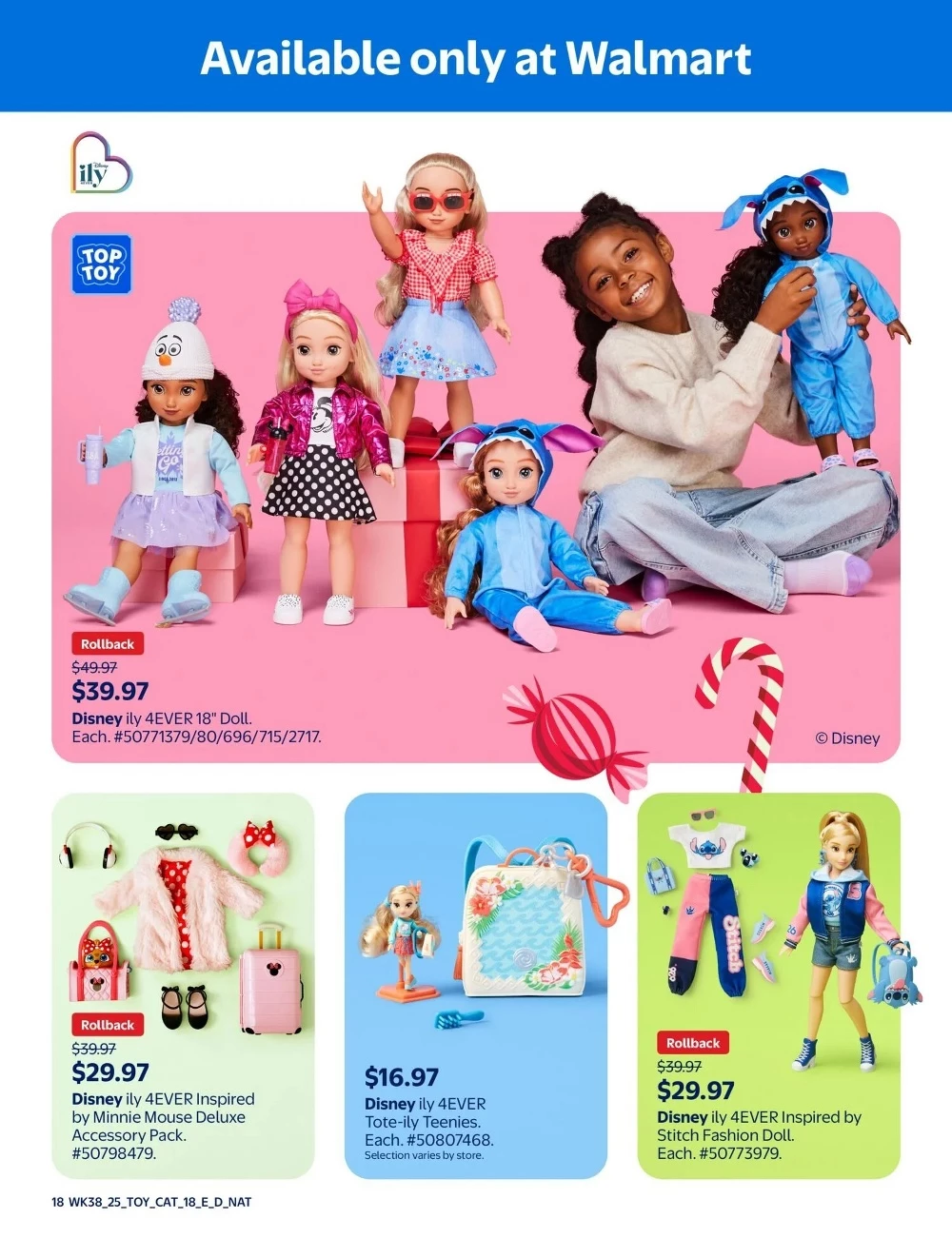 walmart toy shop flyer december 4 24 24