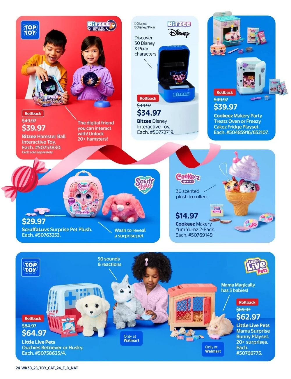 walmart toy shop flyer december 4 24 33