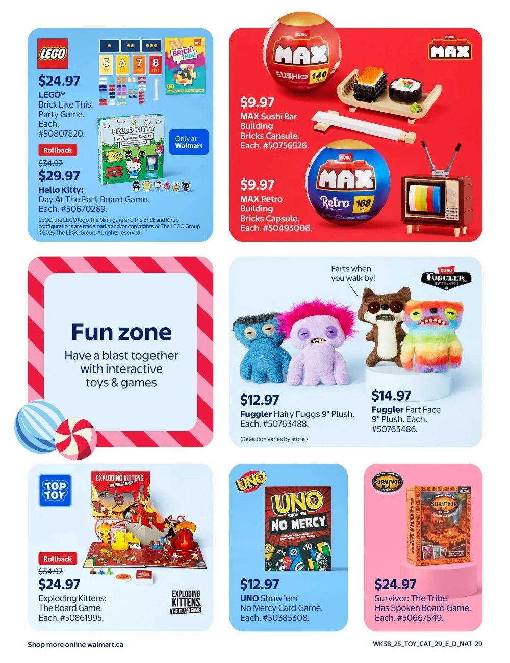 walmart toy shop flyer december 4 24 38