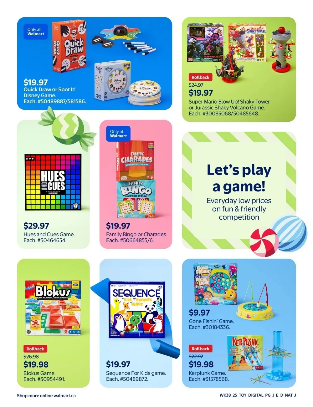 walmart toy shop flyer december 4 24 40