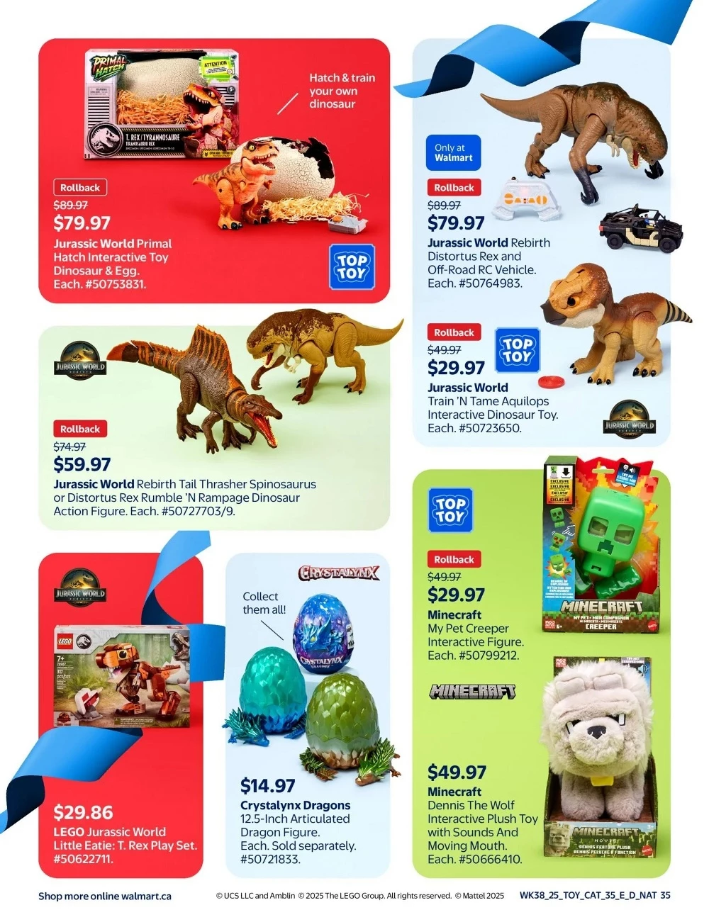 walmart toy shop flyer december 4 24 46