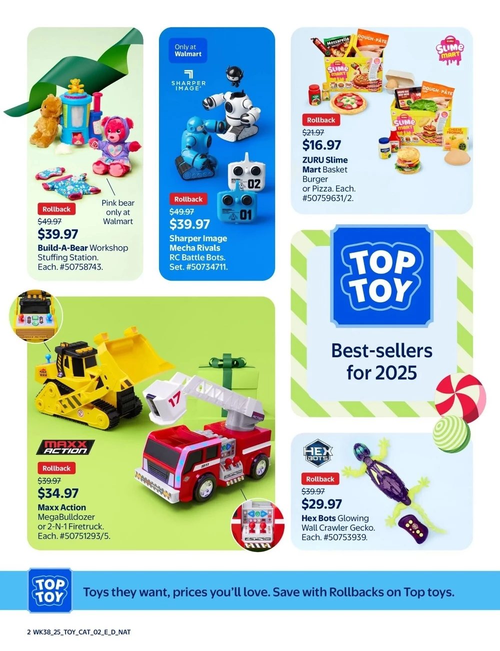 walmart toy shop flyer december 4 24 6