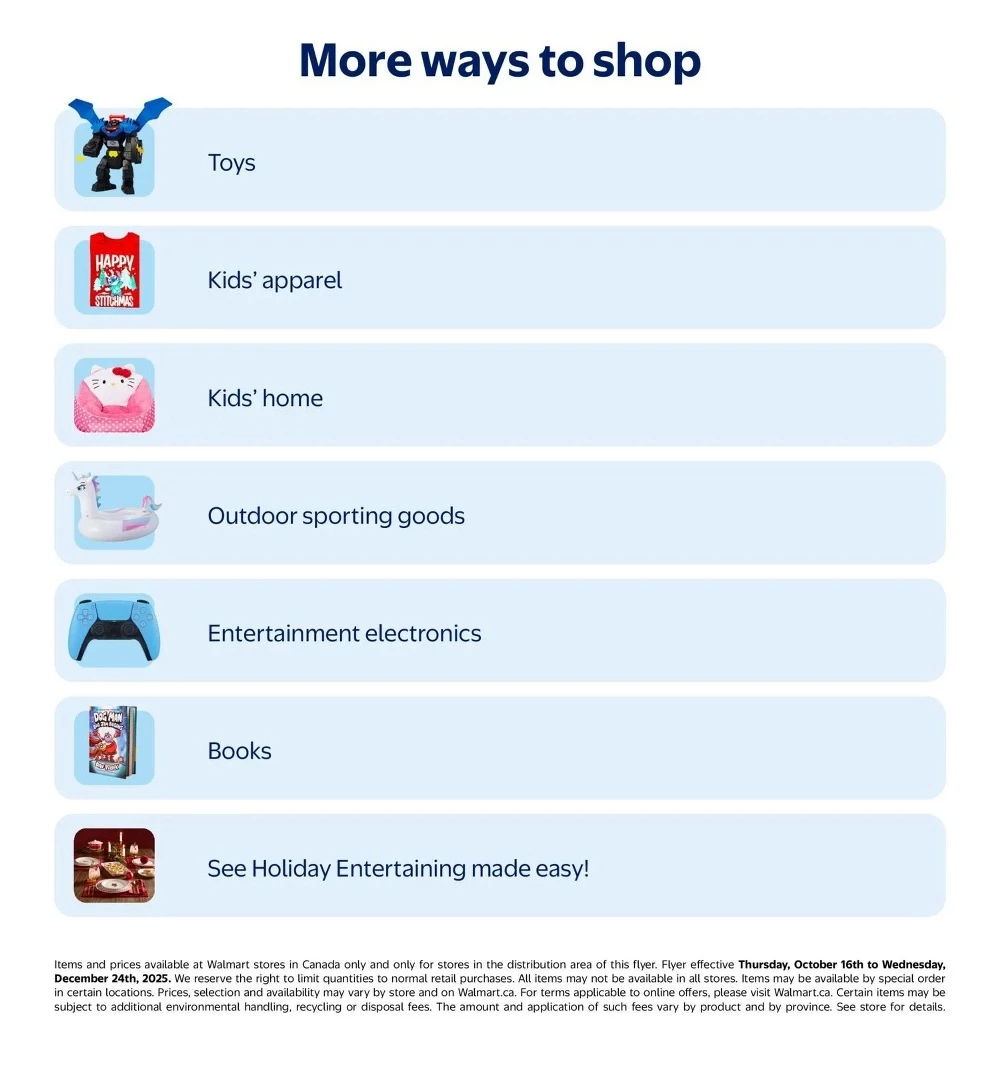 walmart toy shop flyer december 4 24 61