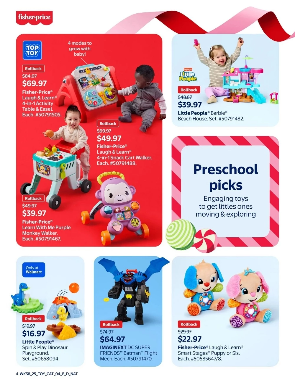 walmart toy shop flyer december 4 24 8