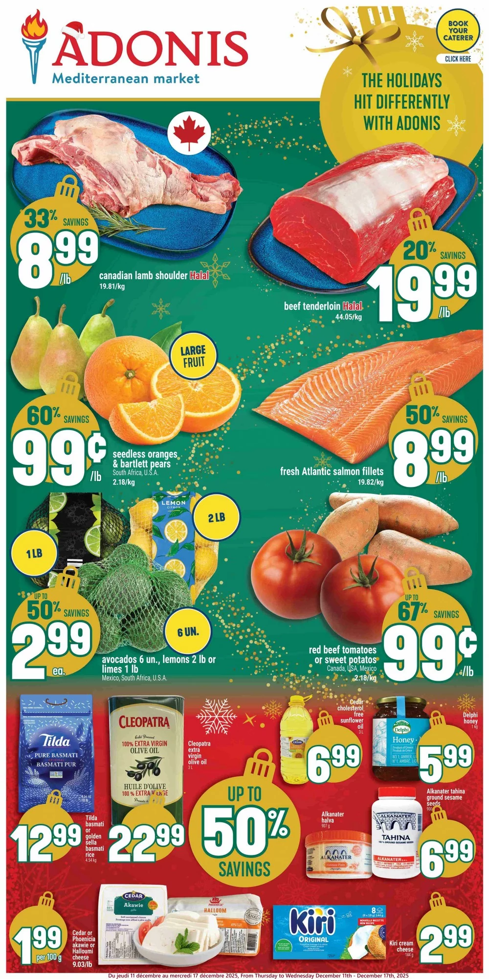 Adonis Christmas Flyer 2025 1 adonis flyer