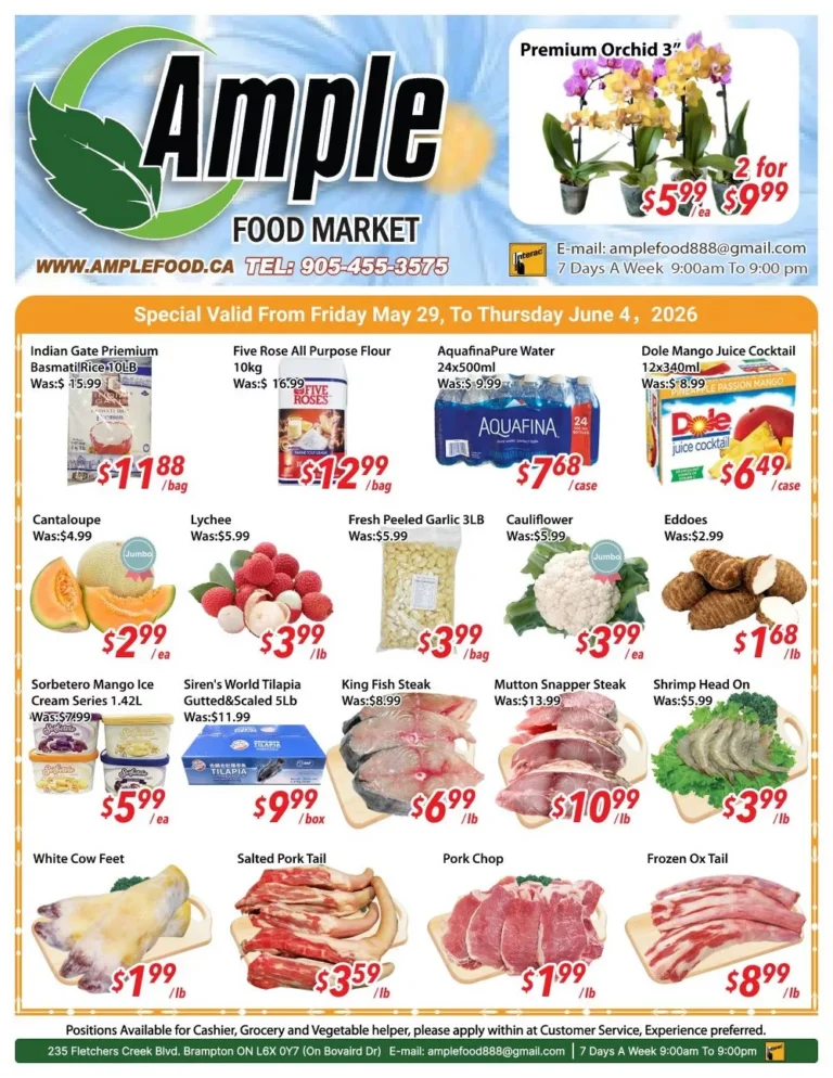 ample food market flyer week-22