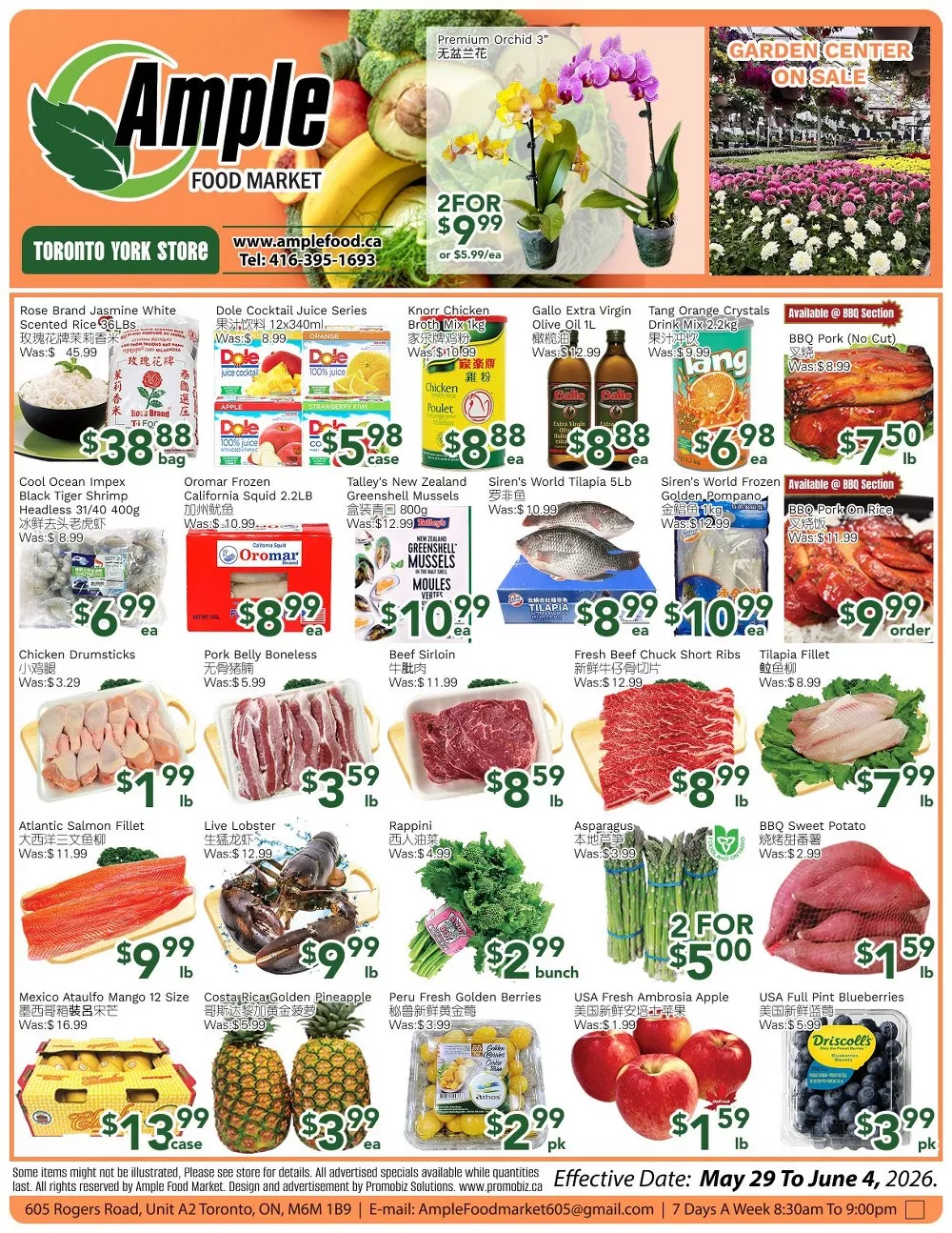 ample food market flyer may 29 june 4 5