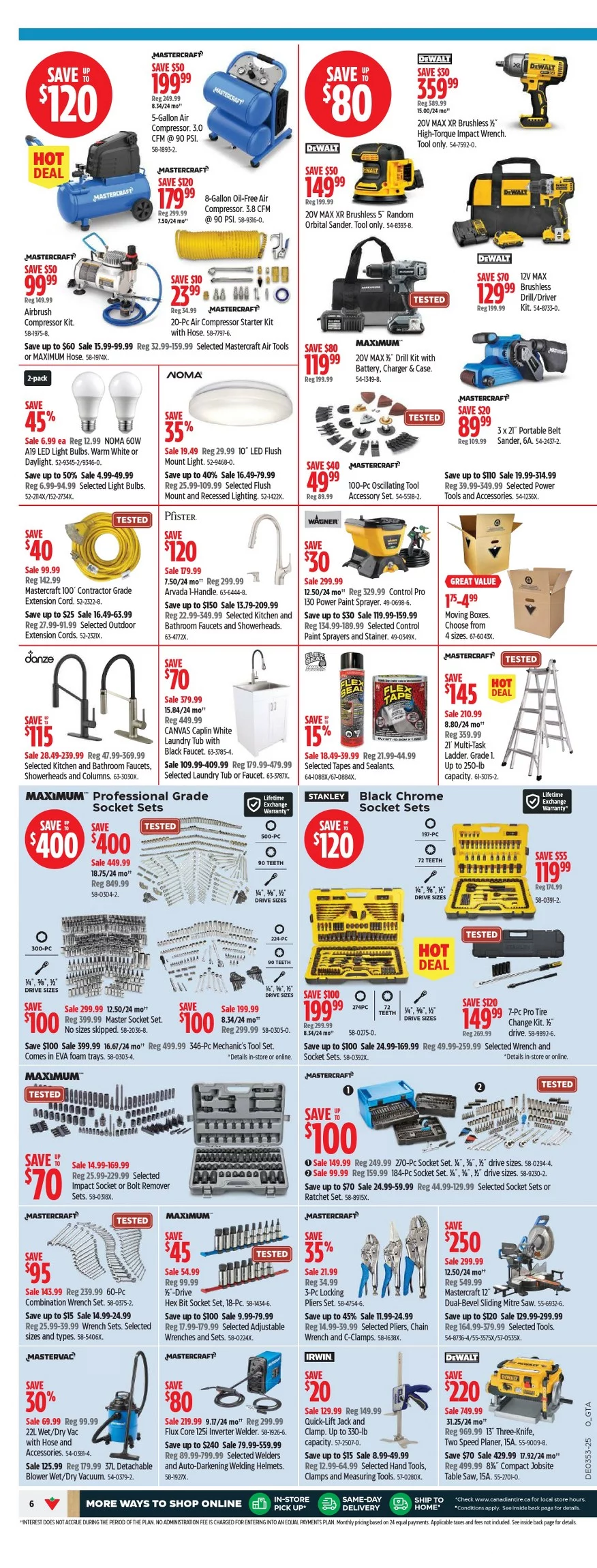 canadian tire flyer december 25 january 1 10 63140429