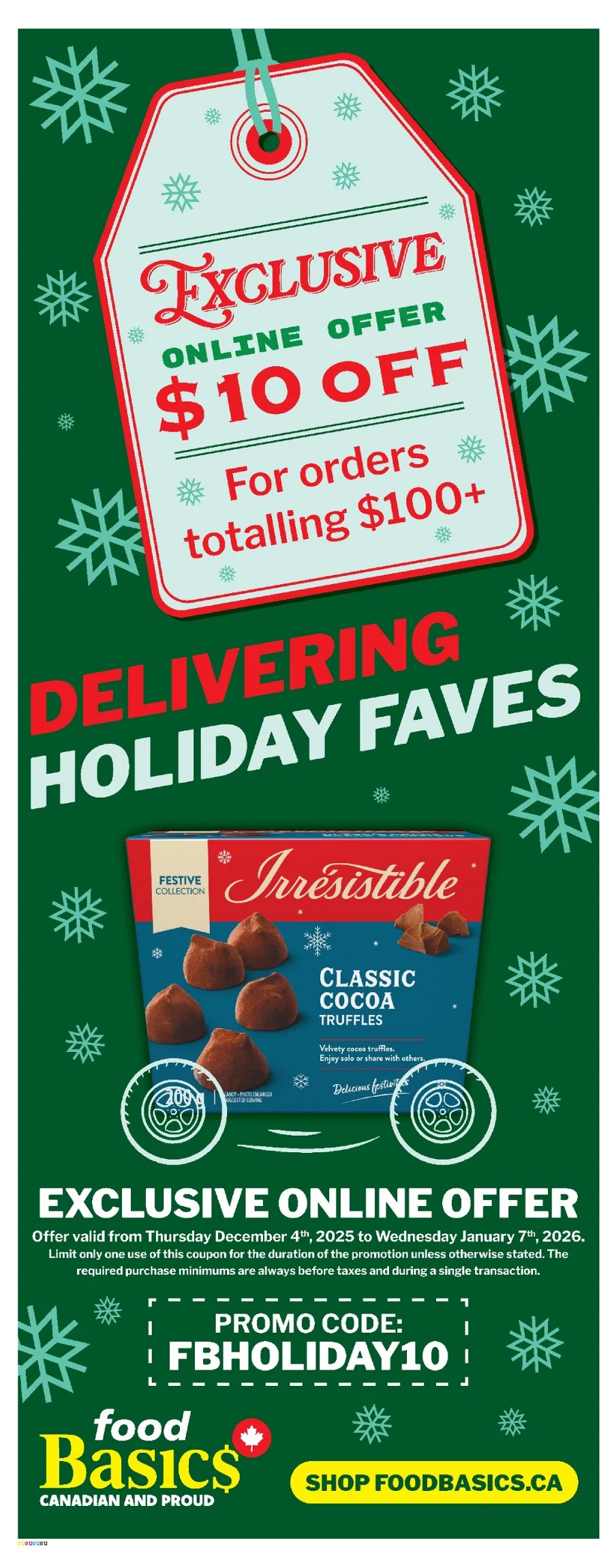 food basics flyer december 18 24 12 28123582