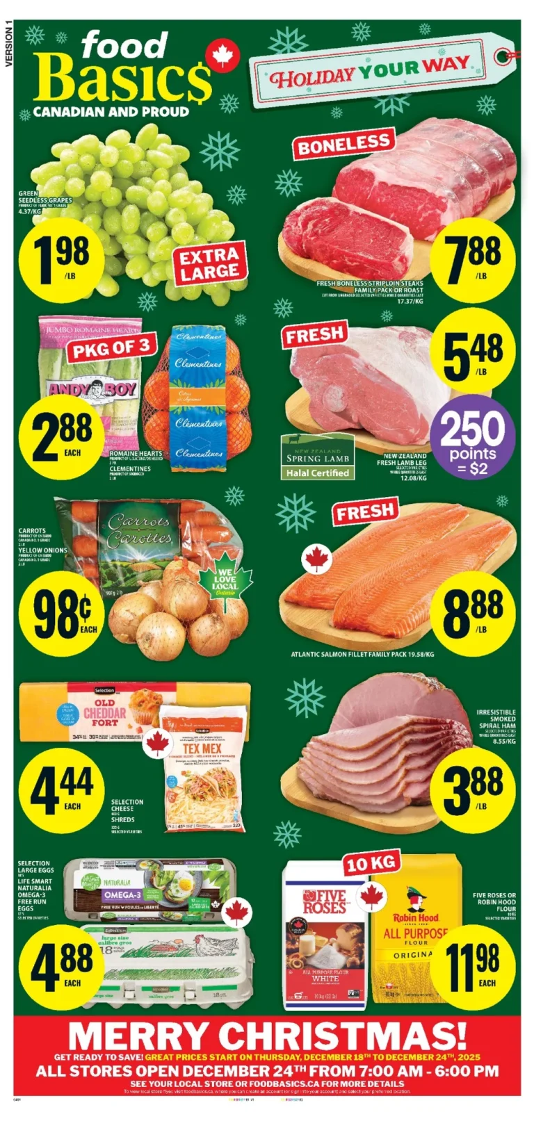 food basics flyer week 51