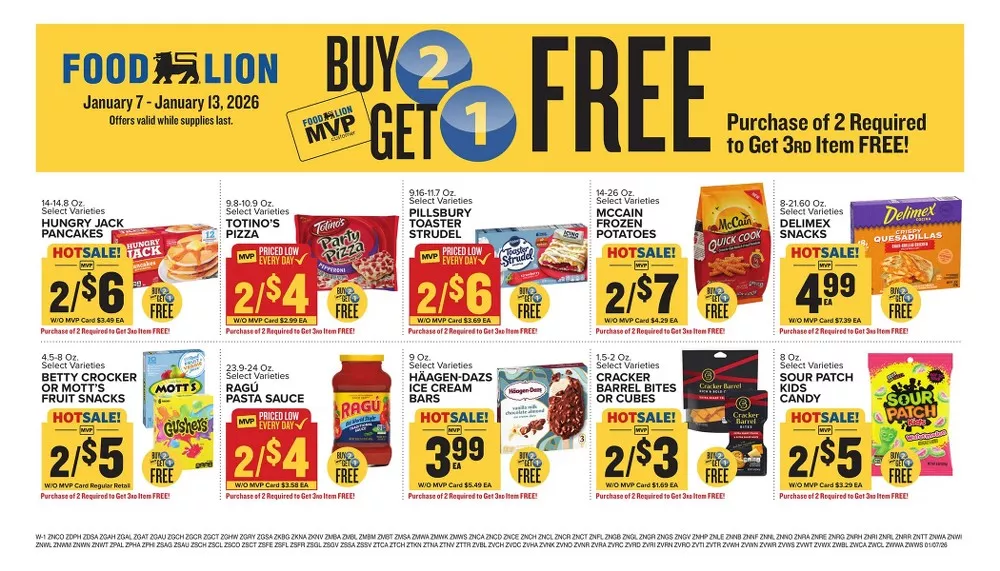 food lion weekly ad january 7 13 9