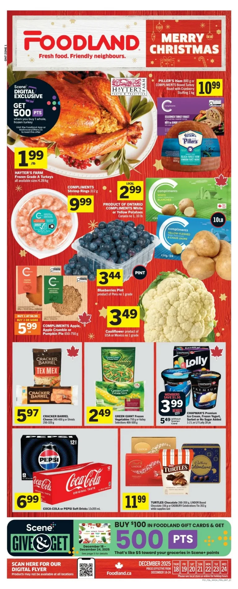 foodland flyer, week 51