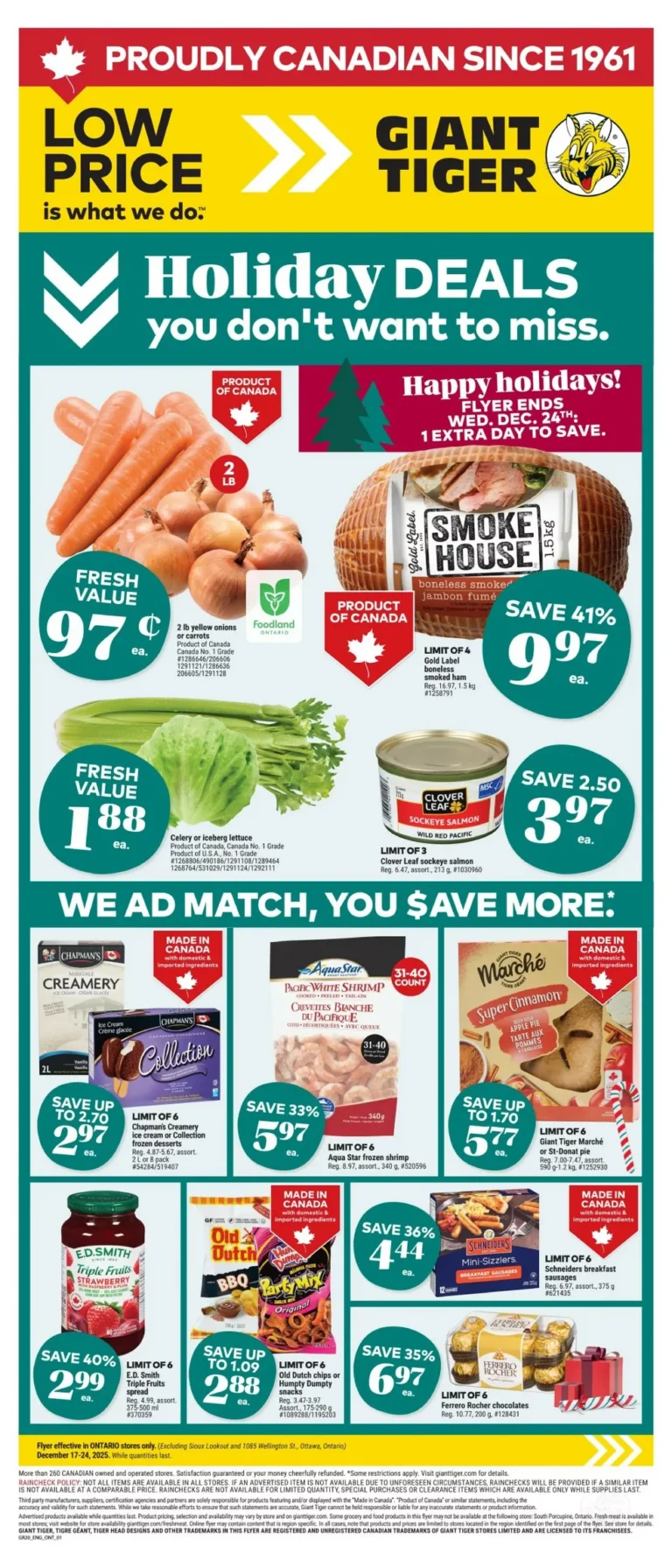 giant tiger flyer ont.