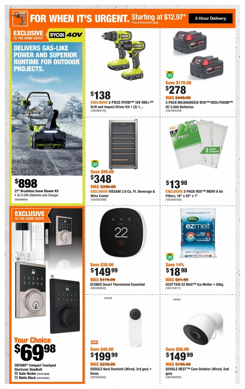 Home Depot Christmas Flyer 2025 2 home depot flyer december 18 31 2