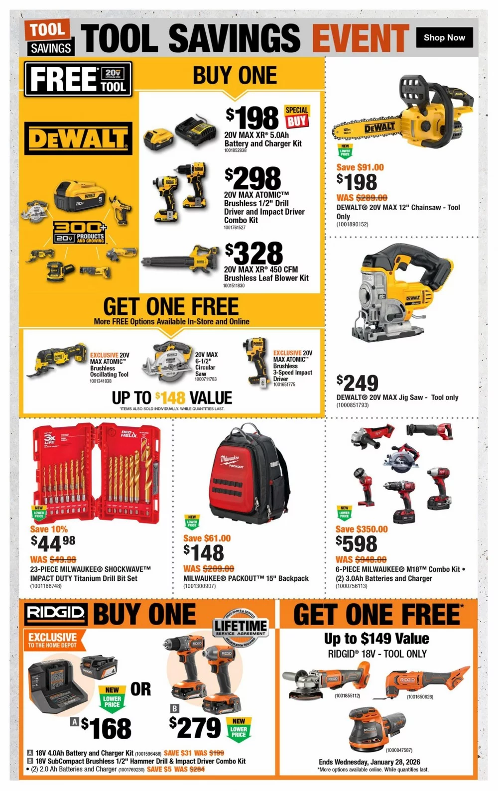 home depot flyer december 18 31 6