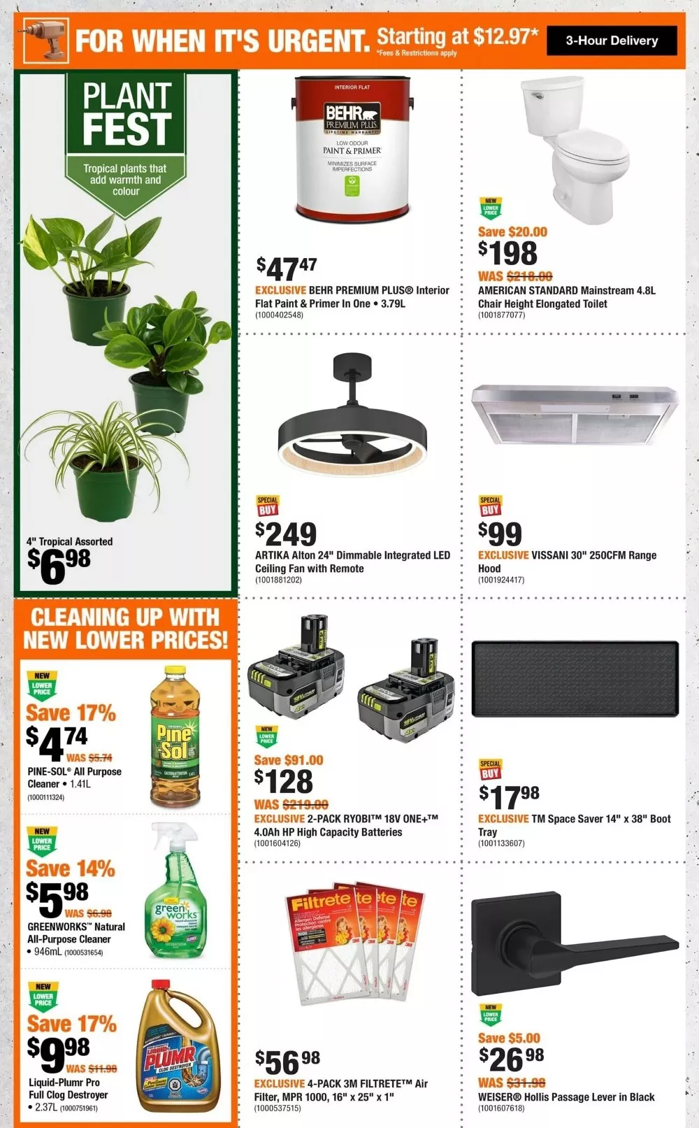 home depot flyer january 1 14 2