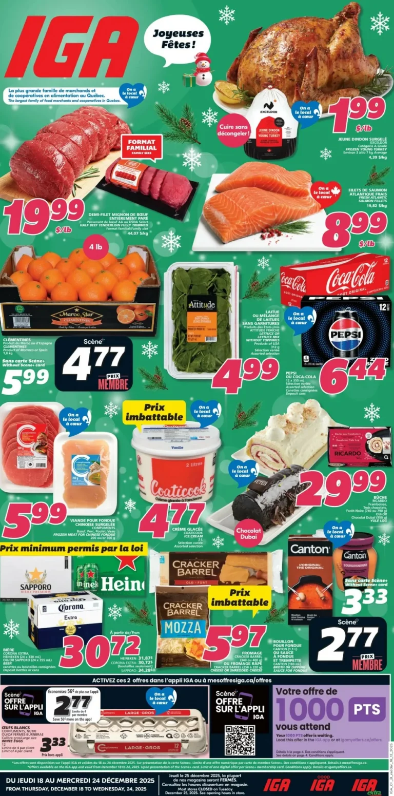 iga flyer, iga circulaire, week 51