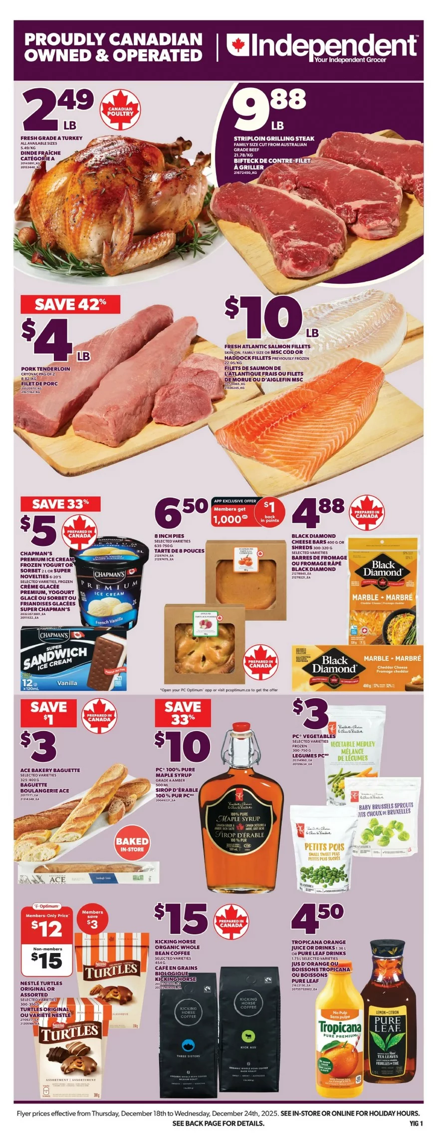 Independent Grocer Flyer December 18 to December 24, 2025 1 independent flyer december 18 24 3 19896553