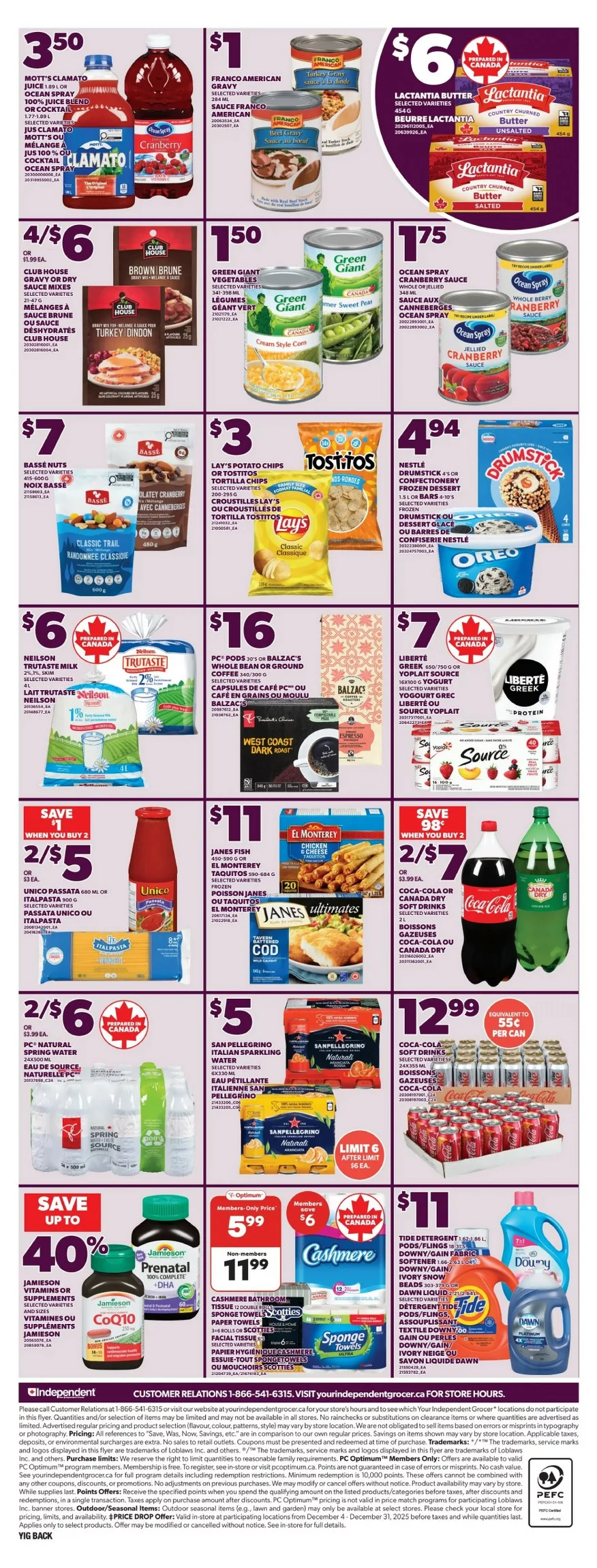 Independent Grocer Flyer December 18 to December 24, 2025 2 independent flyer december 18 24 4 05691856