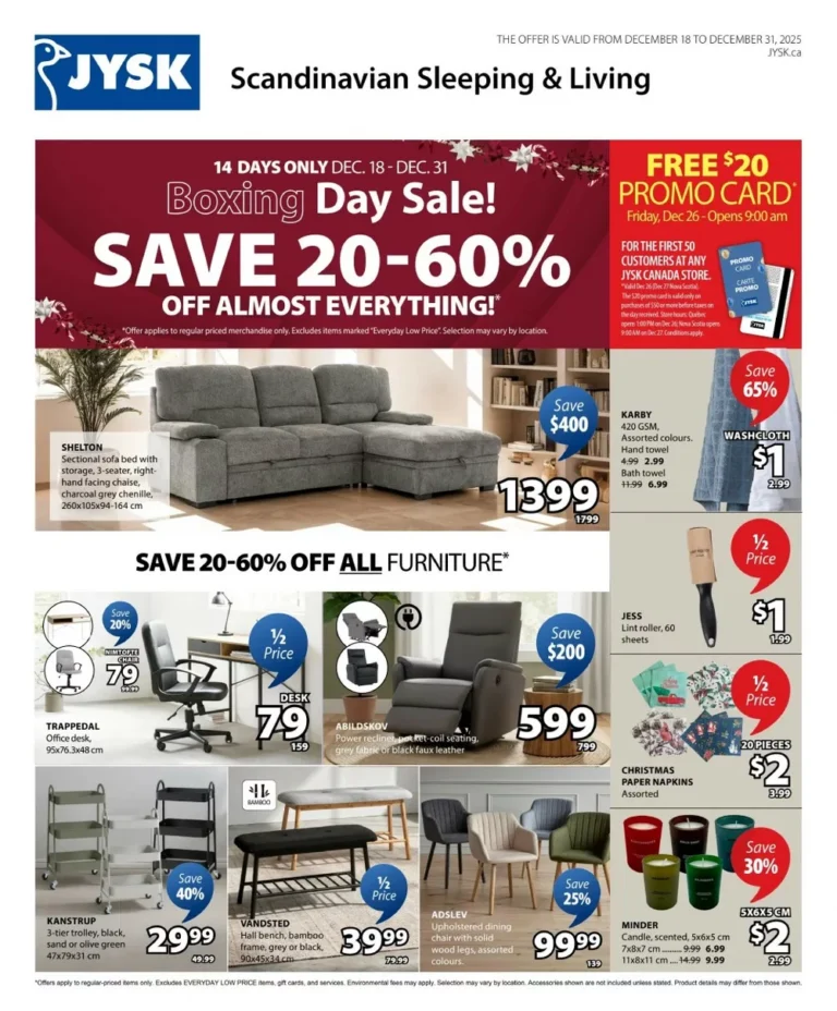 jysk flyer week 51-52