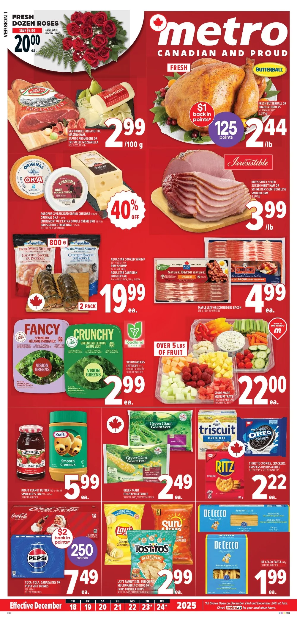 Metro Flyer Canada 18 December - 24 December, 2025 2 metro flyer on december 18 24 2 70067162