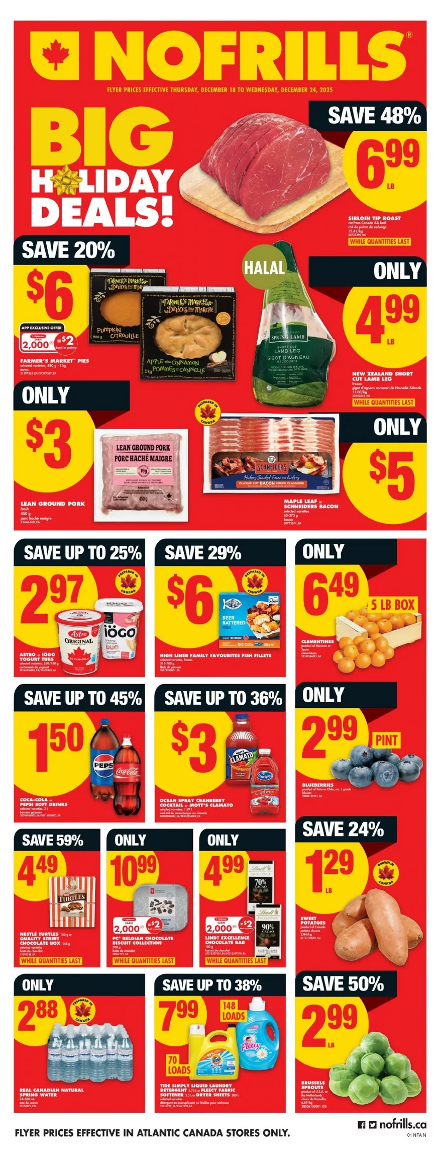 No Frills Flyer (ATLANTIC) December 25 to December 31, 2025 1 no frills flyer atlantic december 18 24 2