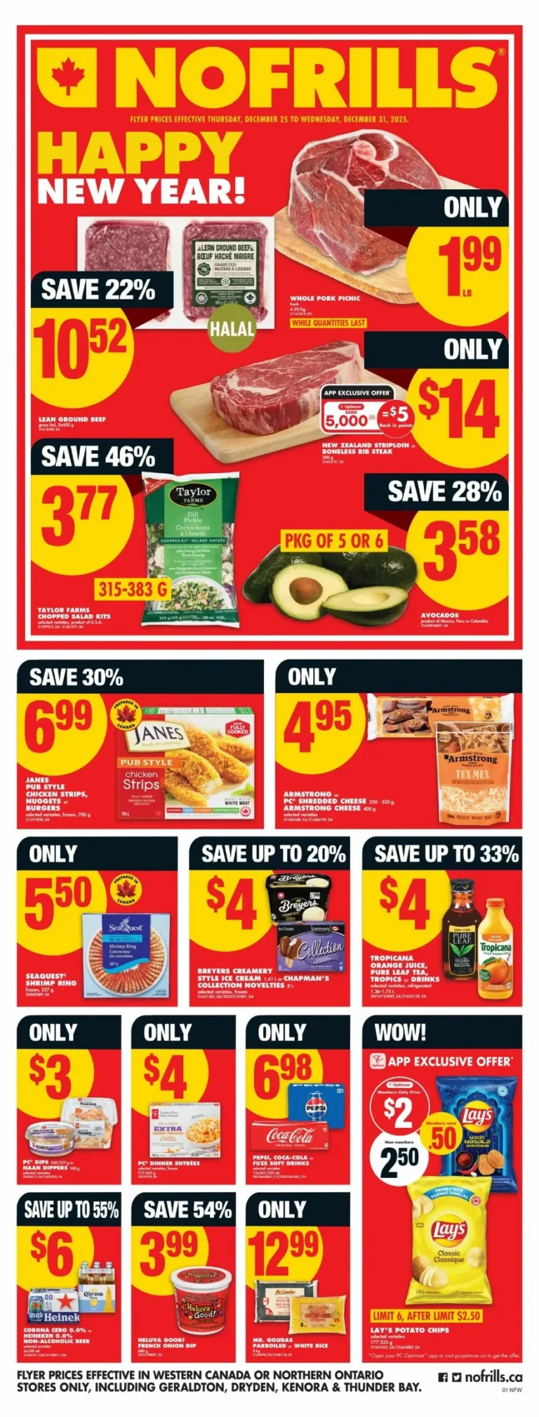 no frills flyer west