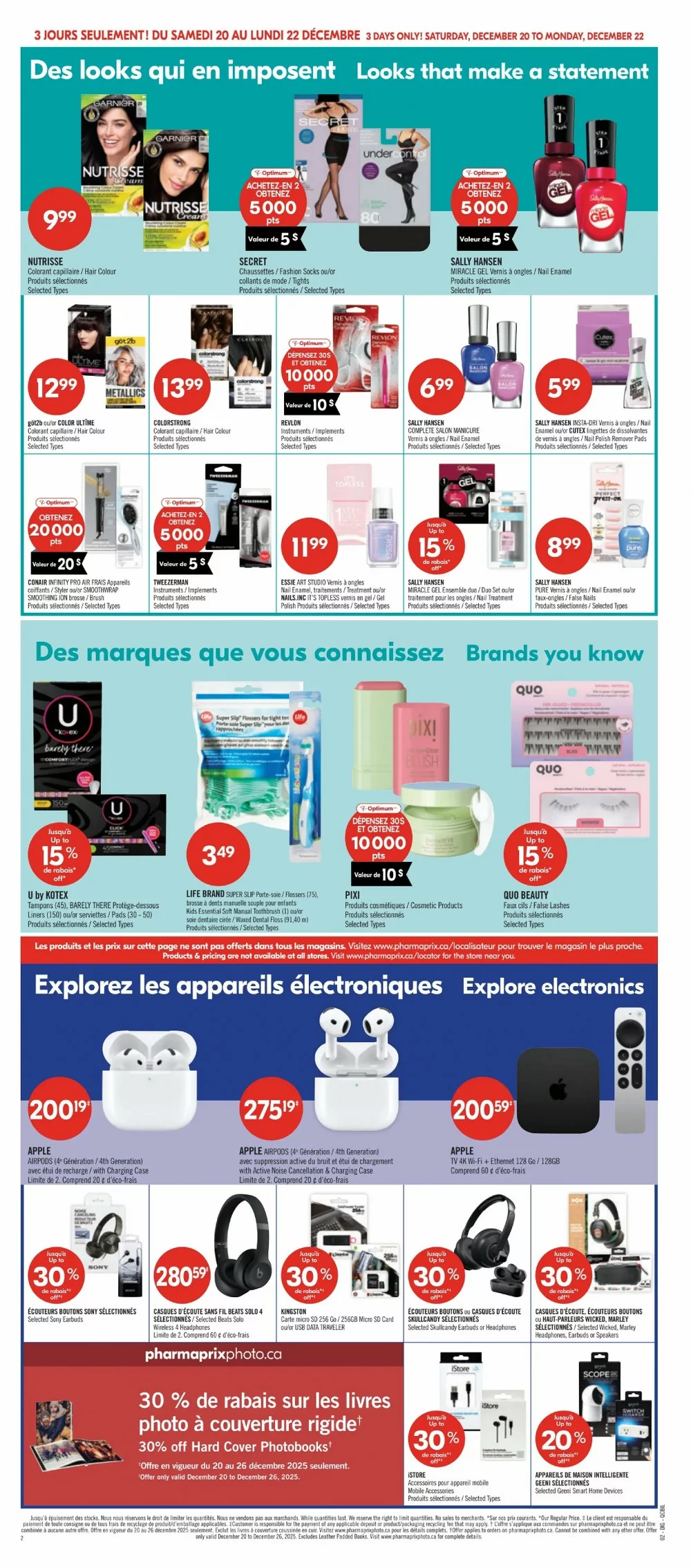 pharmaprix flyer december 20 25 10 01851041