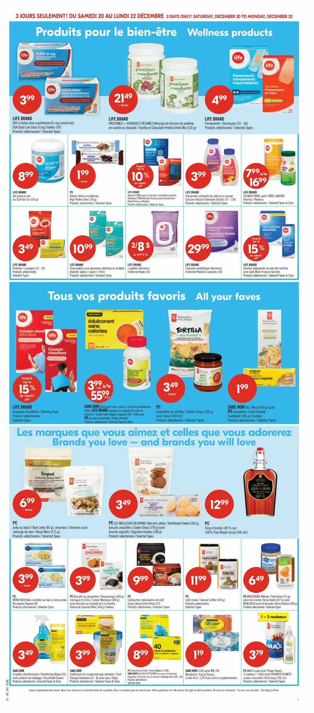 pharmaprix flyer december 20 25 11 69939651