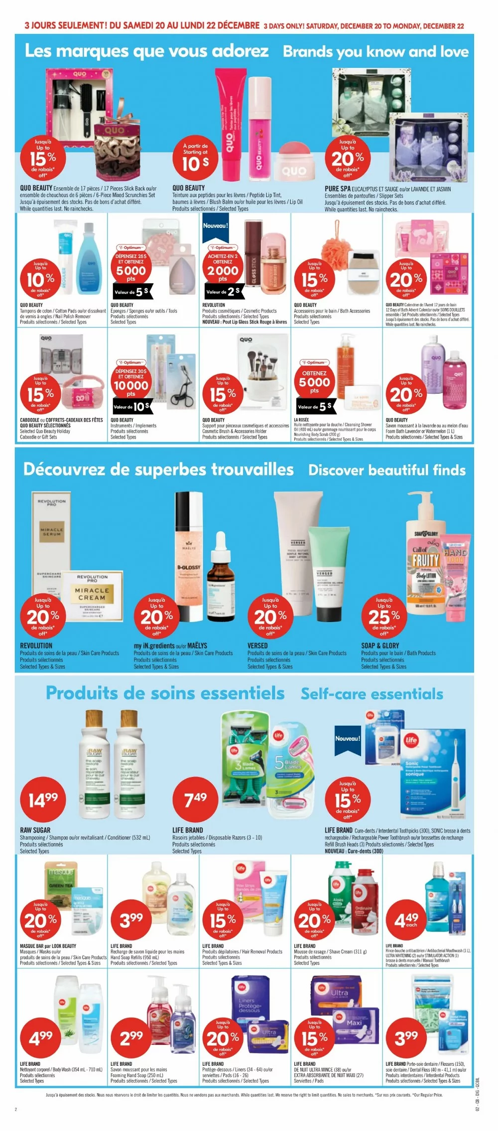 pharmaprix flyer december 20 25 12 29940105