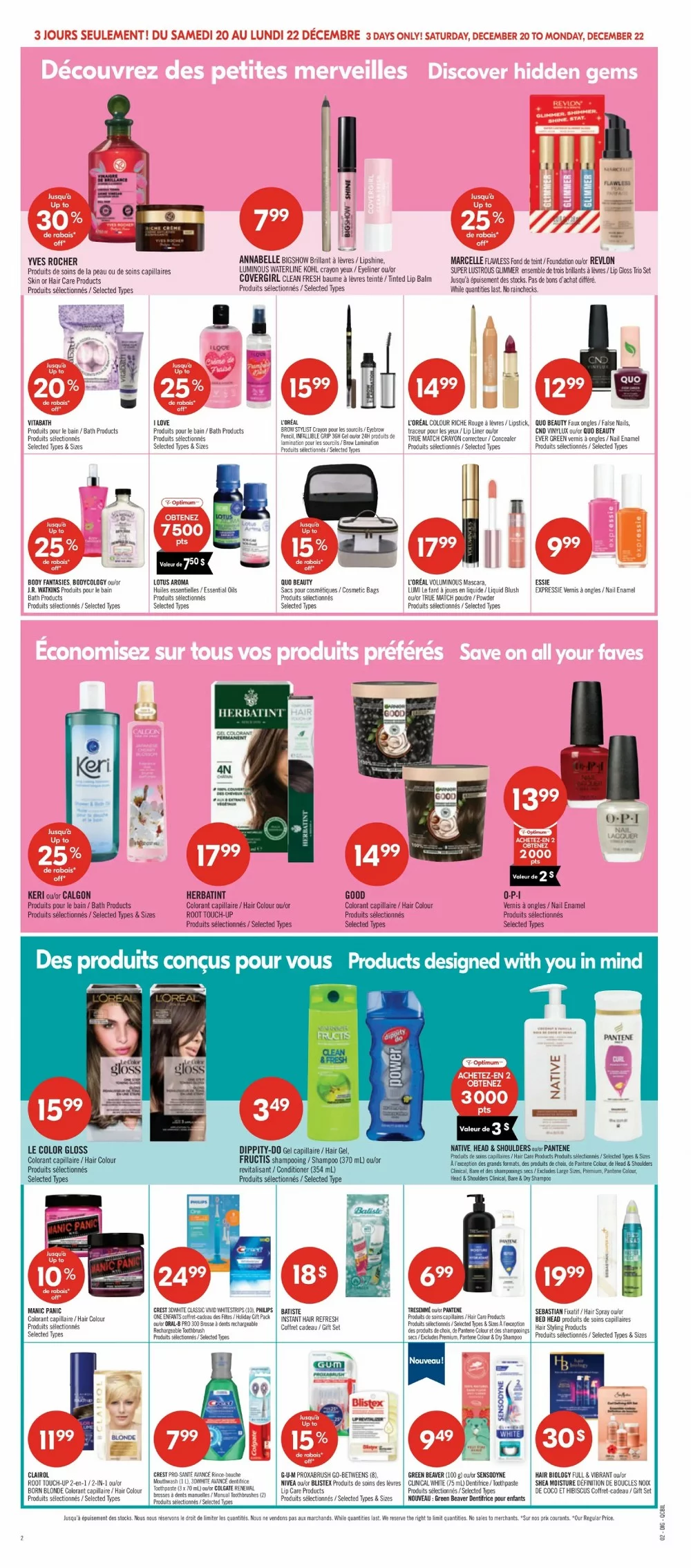 pharmaprix flyer december 20 25 14 71626605