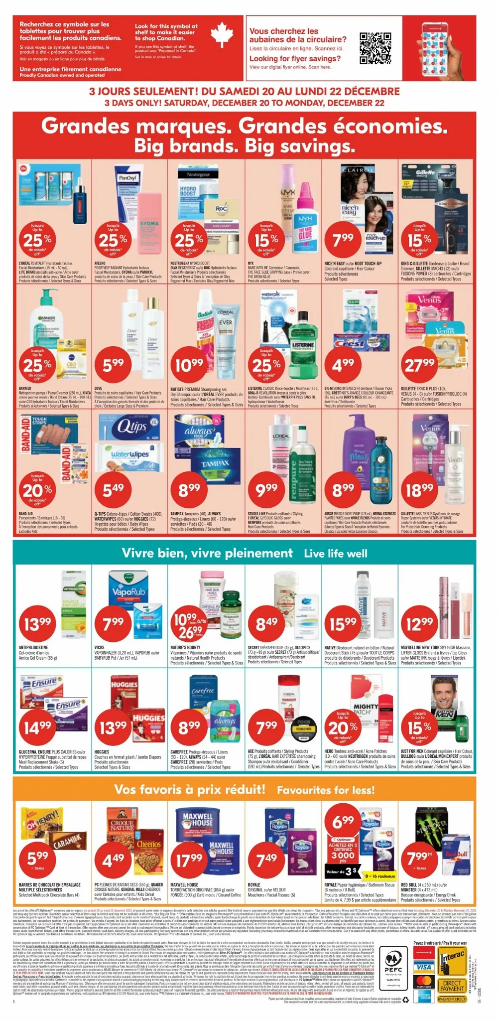 pharmaprix flyer december 20 25 16 88372426
