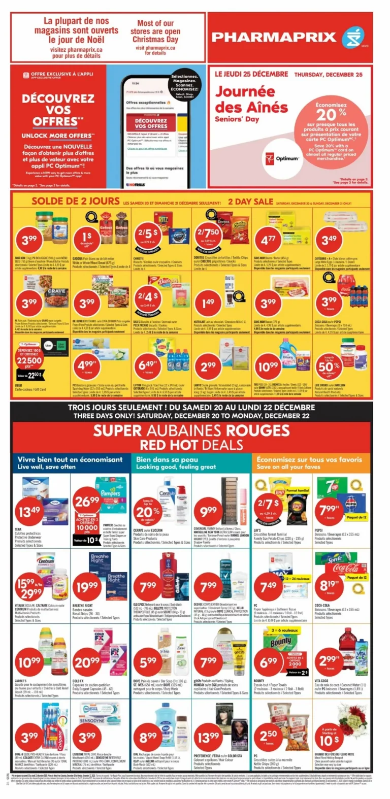 pharmaprix flyer december 20 25 3 95263972