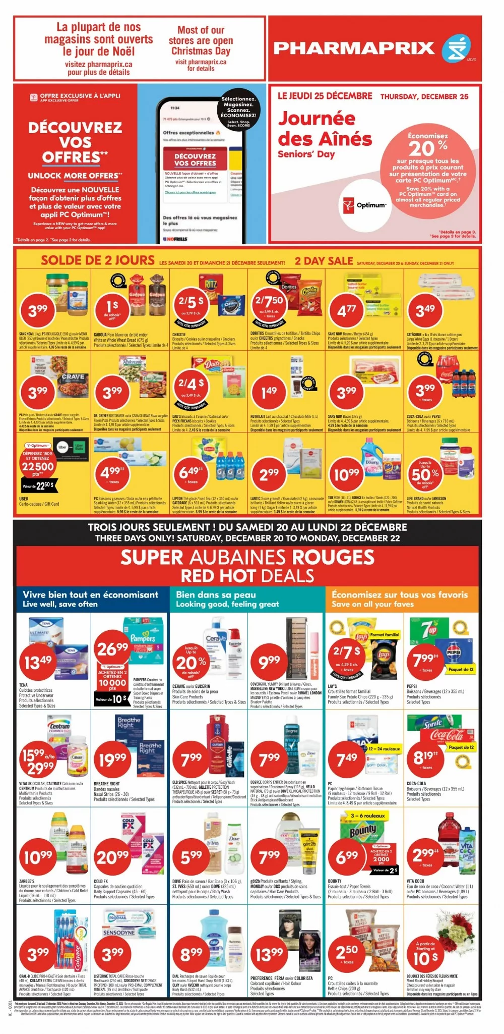 pharmaprix flyer december 20 25 3 95263972