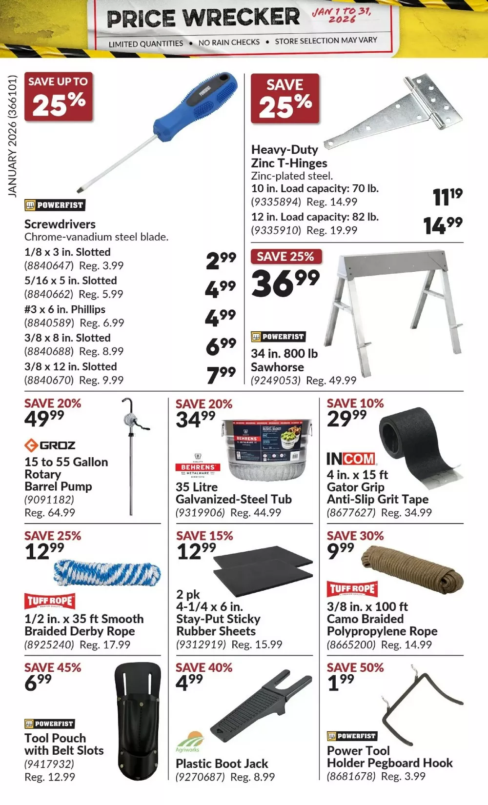 princess auto flyer january 2026 20 46507458