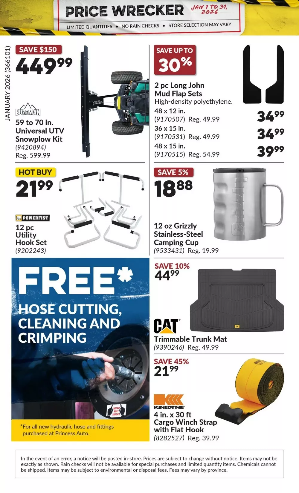 princess auto flyer january 2026 22 04724695